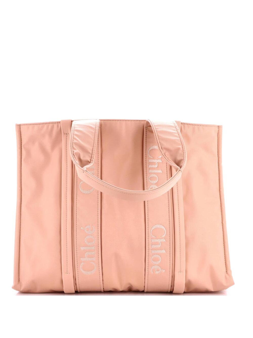 Chloe Woody Tote Recycled Nylon Large #331703C71B